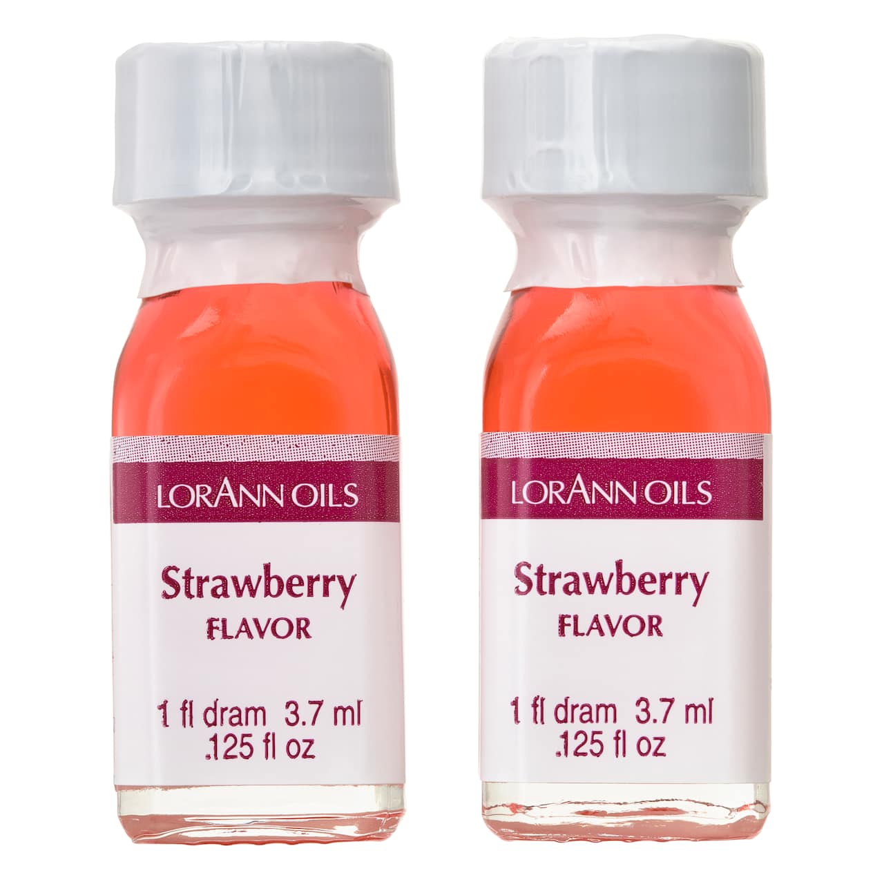 Bouteille d’huile à aromatiser à saveur de fraise de LorAnn Oils, 2 unités